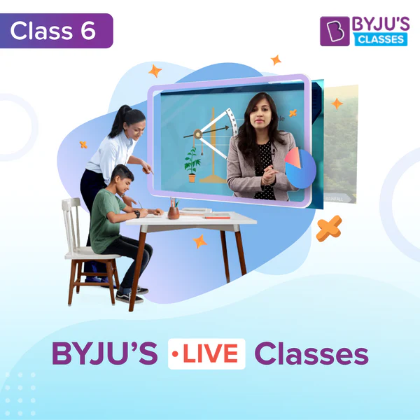 BYJU'S Live Classes - Class 6 - Full Academic Year (Self-Study pack mandatory for Live classes)